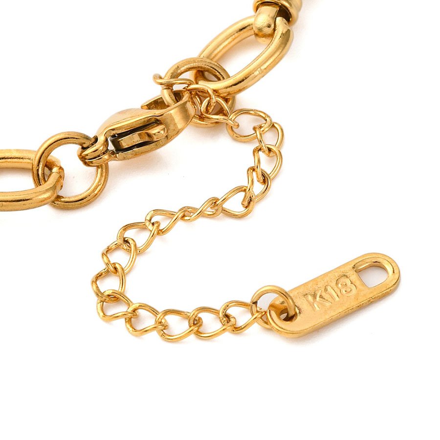 Louiz Mesh schakelarmband Goudkleurig