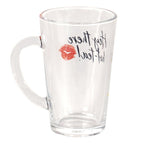 Mok 300 ml Glas Lippen Koffiemok