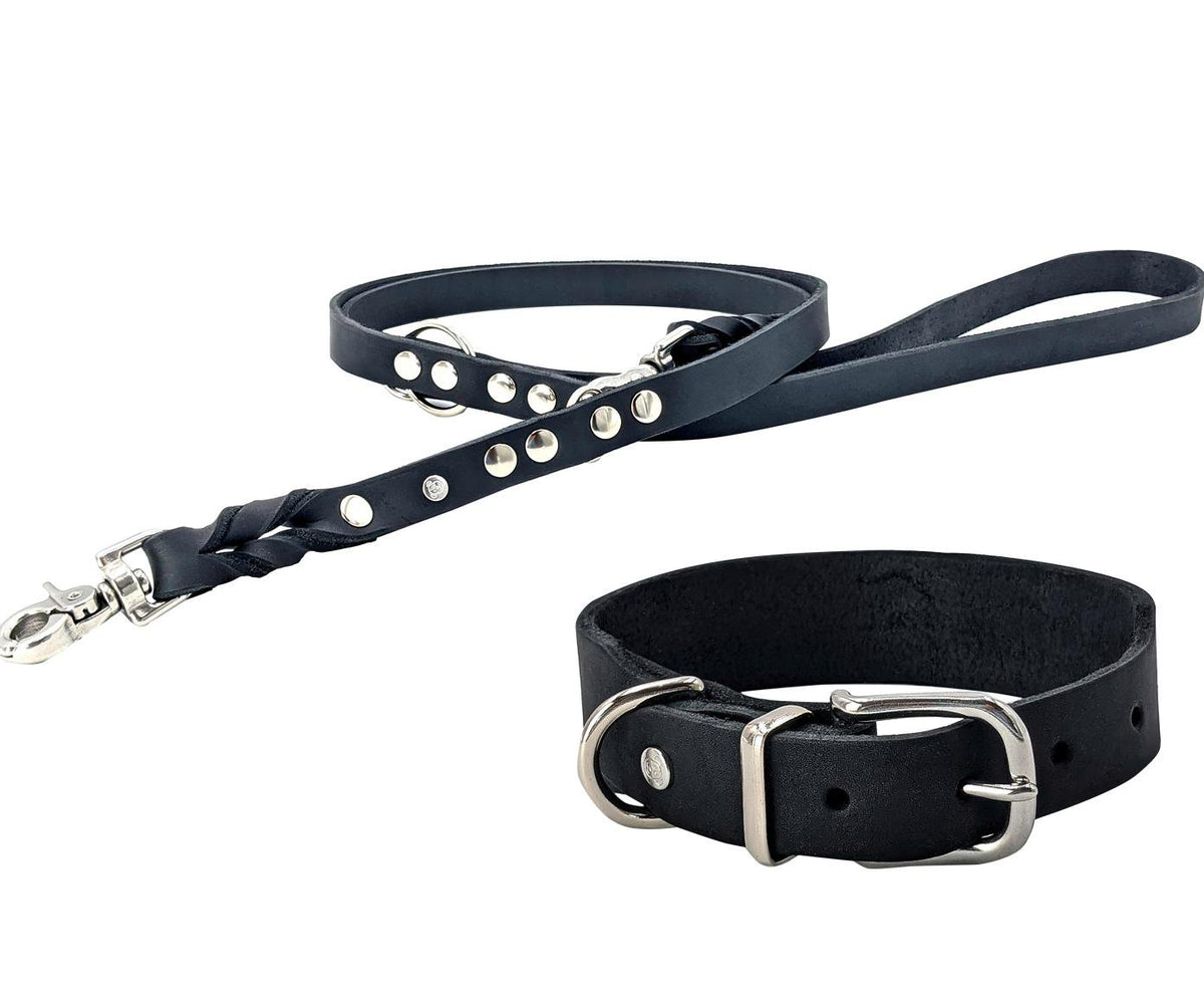 Giro leren riem voor honden