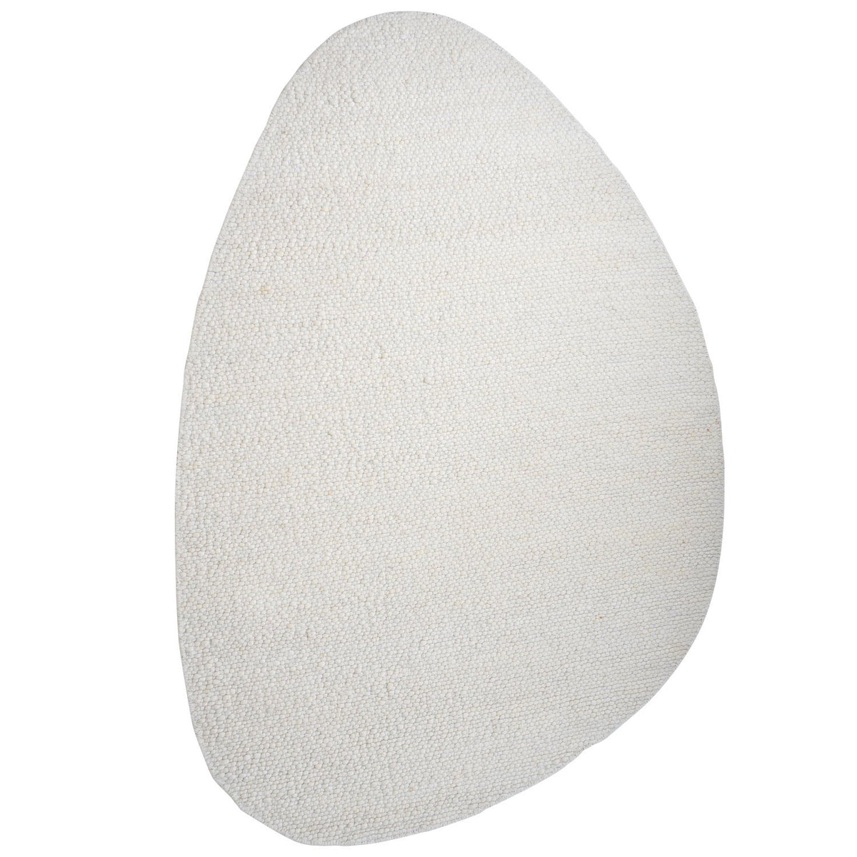 Vloerkleed Stone White - Kiezelvormig 160 x 230 cm