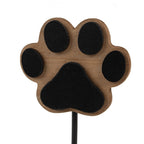 Wandhaak 9x5x14 cm Bruin Hout Hondenpoot