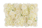 J-Line Paneel Bloemen Mix Plastiek Wit