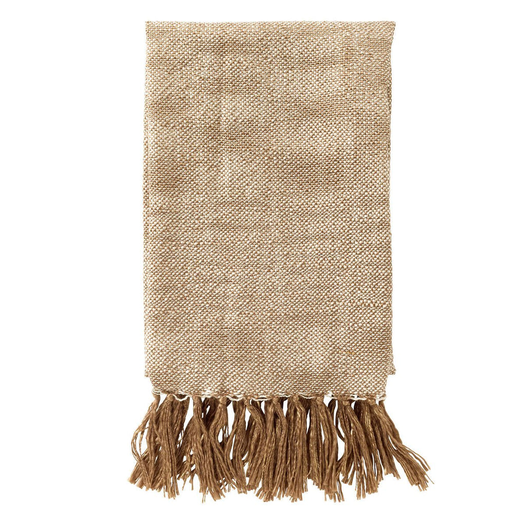Dutch Decor Lora - Plaid 130x170 cm - Greige - Brown