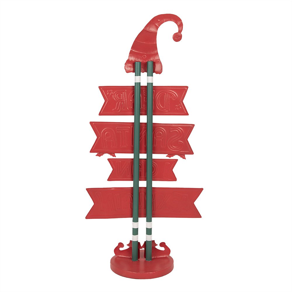 Kerstdecoratie ""Dear Santa"" 50x27x106 cm