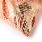 Dutch Decor Maysa - Kussen 45x45 cm - Peach Bloom - Roze, goud, oranje