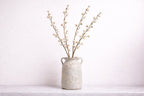 Vaas 15x12x20 cm Grijs Terracotta Decoratie Vaas
