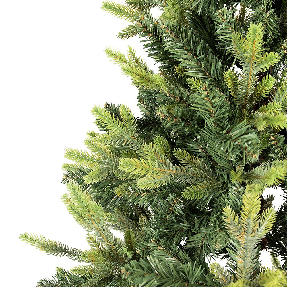 Kerstboom Groen, Kunststof en Metaal 85x85x180 cm