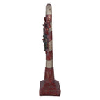 Kerstdecoratie Beeld Zuurstok 35x23x100 cm Rood Kunststof