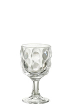 J-Line Bubble wijnglas - glas - transparant