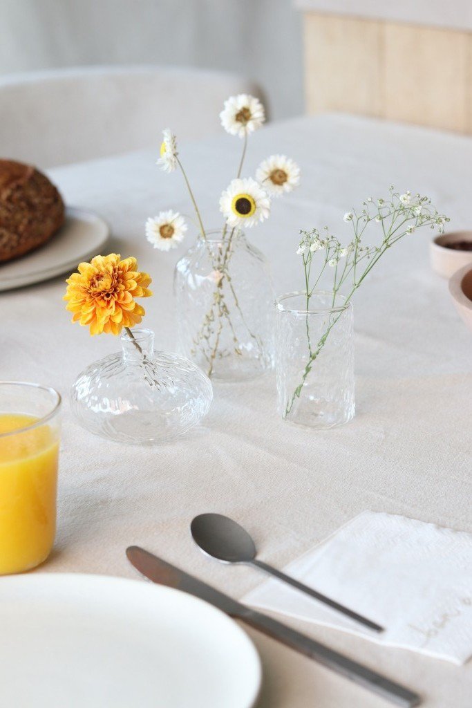 Leeff Mini Vases Micha clear, set of 3