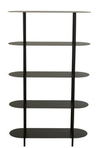 J-Line rek Ovaal - ijzer - zwart