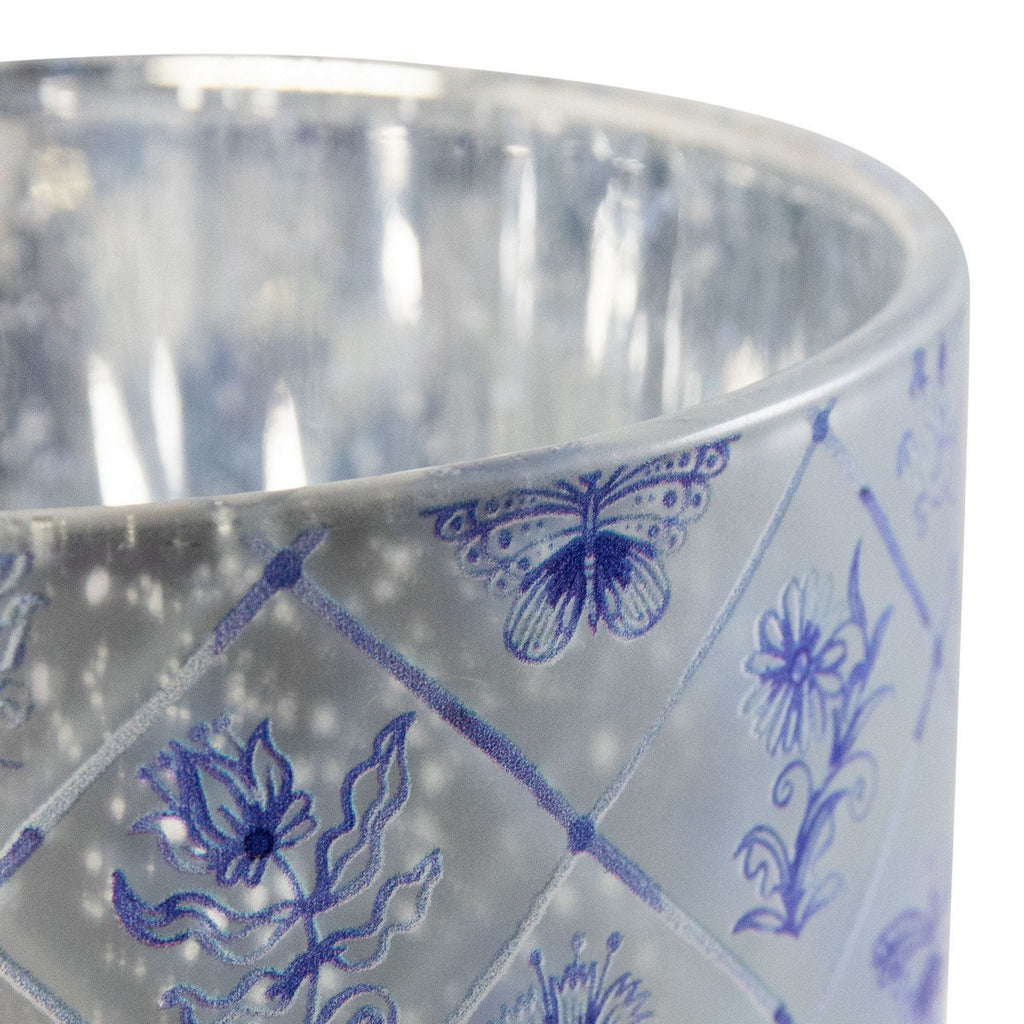 Theelichthouder Delfts blauw large 18cm