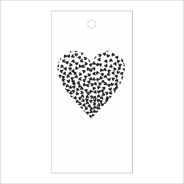 Cadeaukaartjes - Hart - 20 stuks