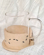 Papier-maché Bekerhouderset - Mieren