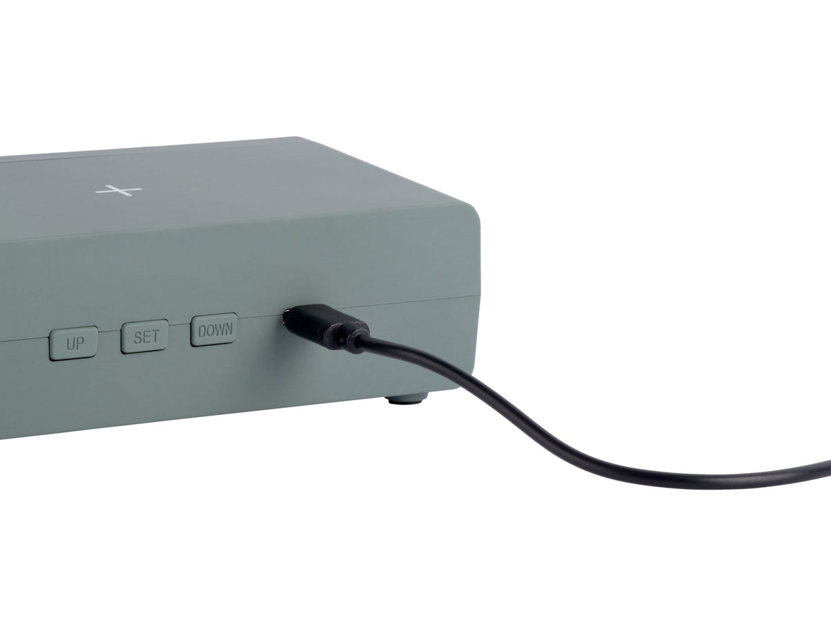 Wekker Berlin LCD met oplader