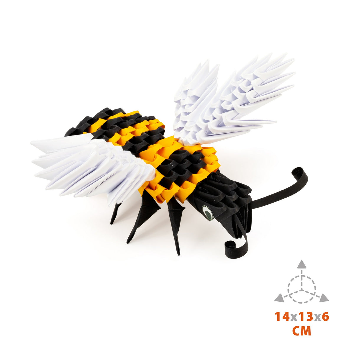 3D Model Origami Vlinder en Bij- Papier