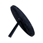 Spiegel rond standaard koe zwart/wit 25cm*