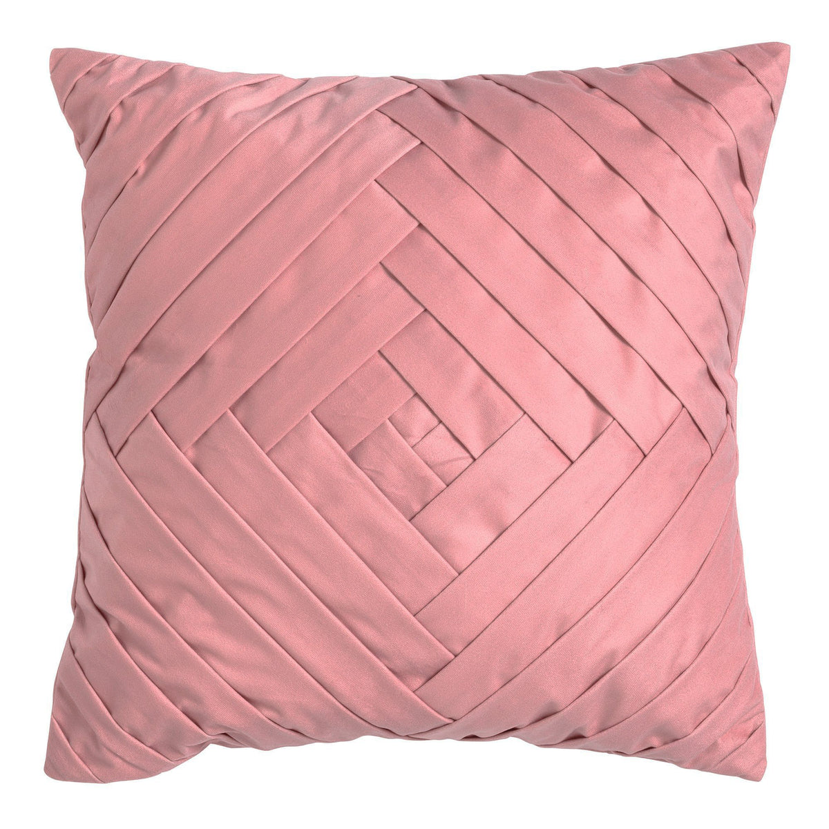 Dutch Decor Philly - Kussen 45x45 cm - fluweel - Dusty Rose - Roze
