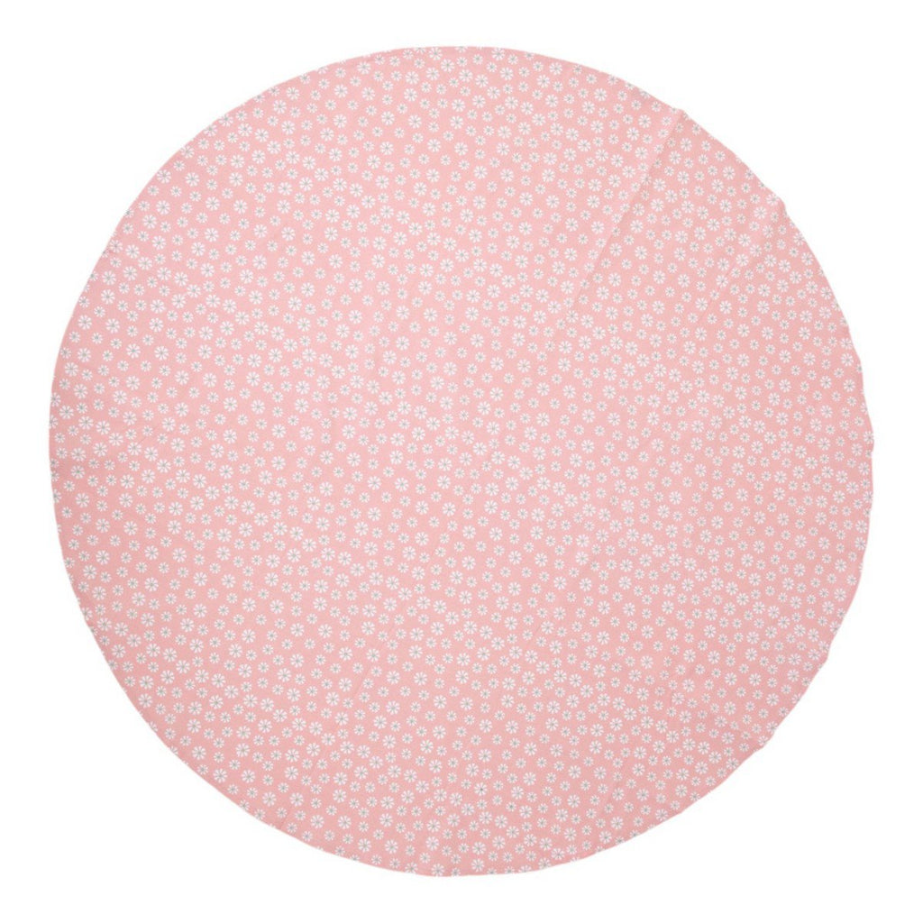 Daisy Flowers Tafelkleed Textiel roze rond 160cm