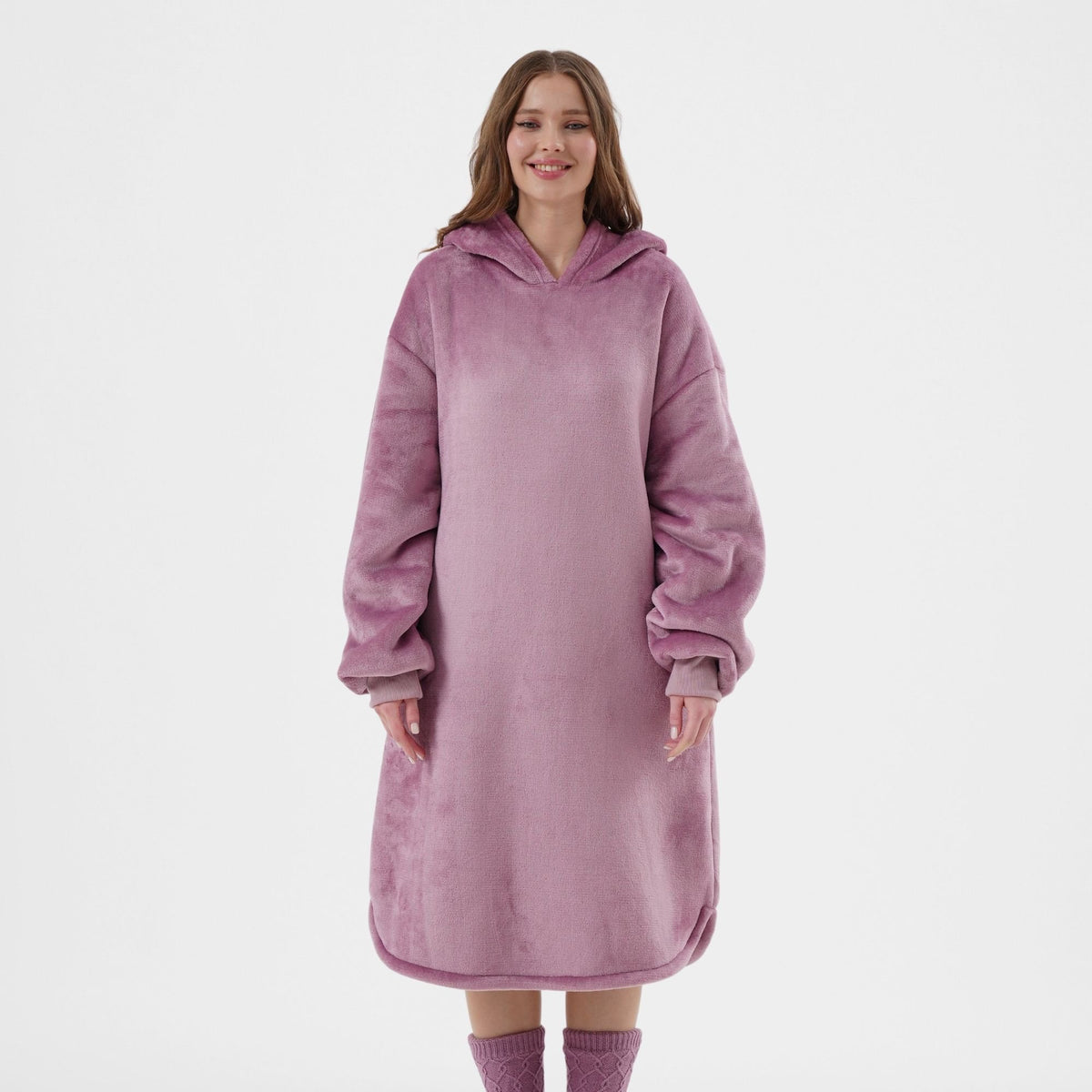 Textino FEM - Hoodie 70x110 cm - Dames - Dusky Orchid - Paars