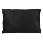 Sierkussen 60x40 cm Zwart Wit Polyester Bloemen Kussenhoes met Kussenvulling