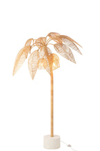 J-Line vloerlamp kokosboom suikerkan - naturel - small