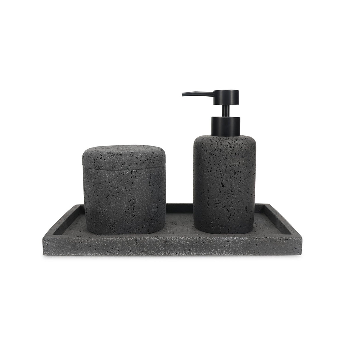 Voorraadpot 9,5xH9,5cm antracietgrijs Suds