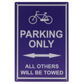 Fiets Retro Wandbord 30x20