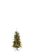 J-Line Kerstboom 160 Led Kunstmatig Donkergroen Small