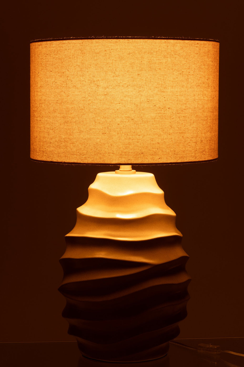 J-Line lamp Golf - keramiek - beige