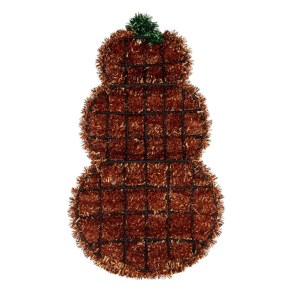 Kerstdecoratie Pompoen 30x6x54 cm Oranje Kunststof