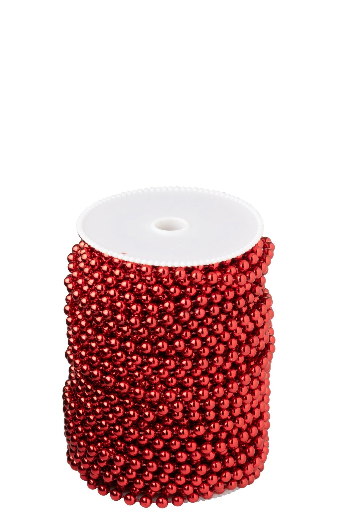 J-Line slinger rol 25M Parels - kunststof - rood