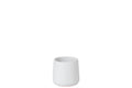 J-Line bloempot Rond - keramiek - wit - XS - Ø 12 cm
