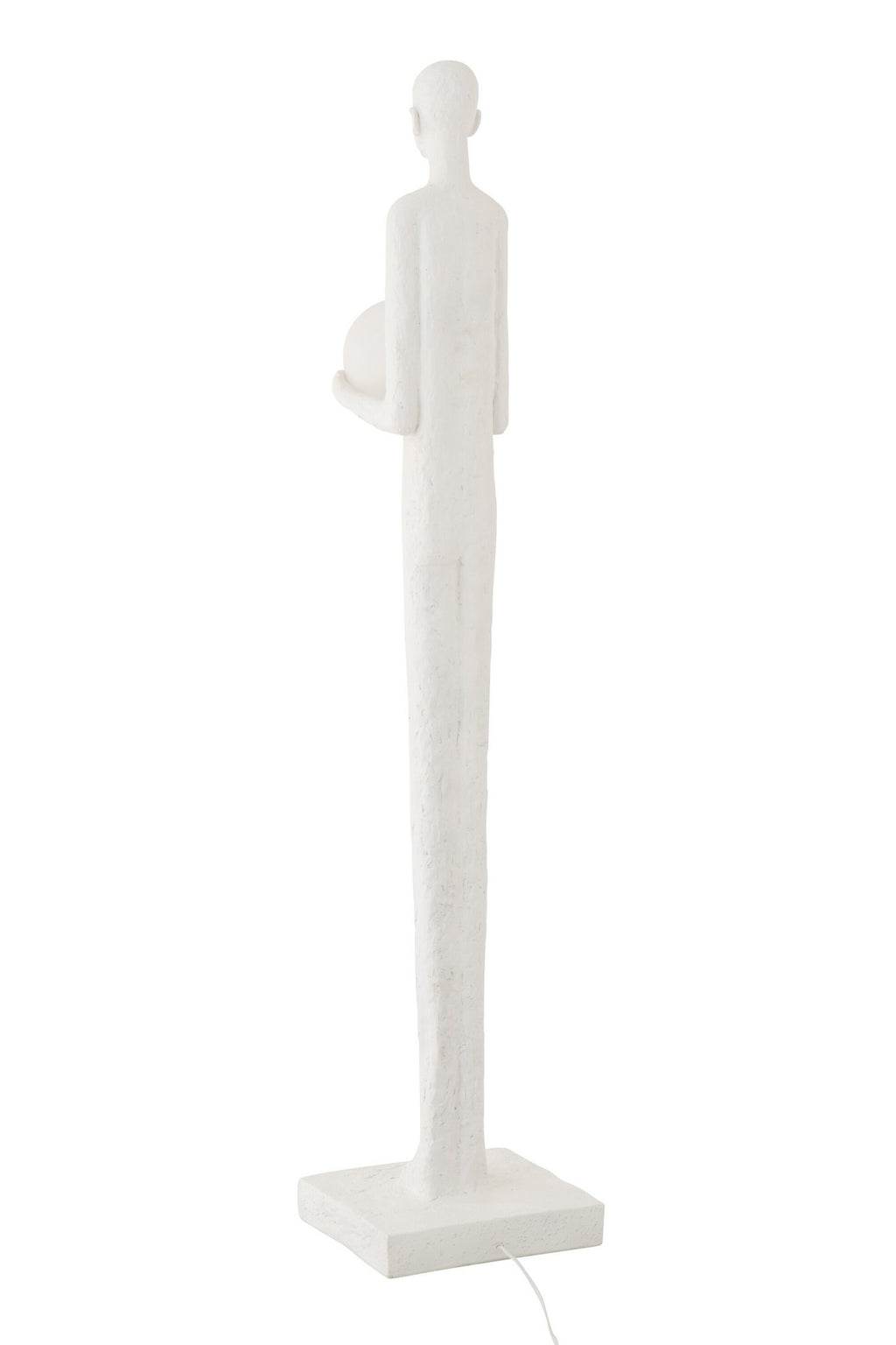 J-Line lamp Person - polyresin - wit