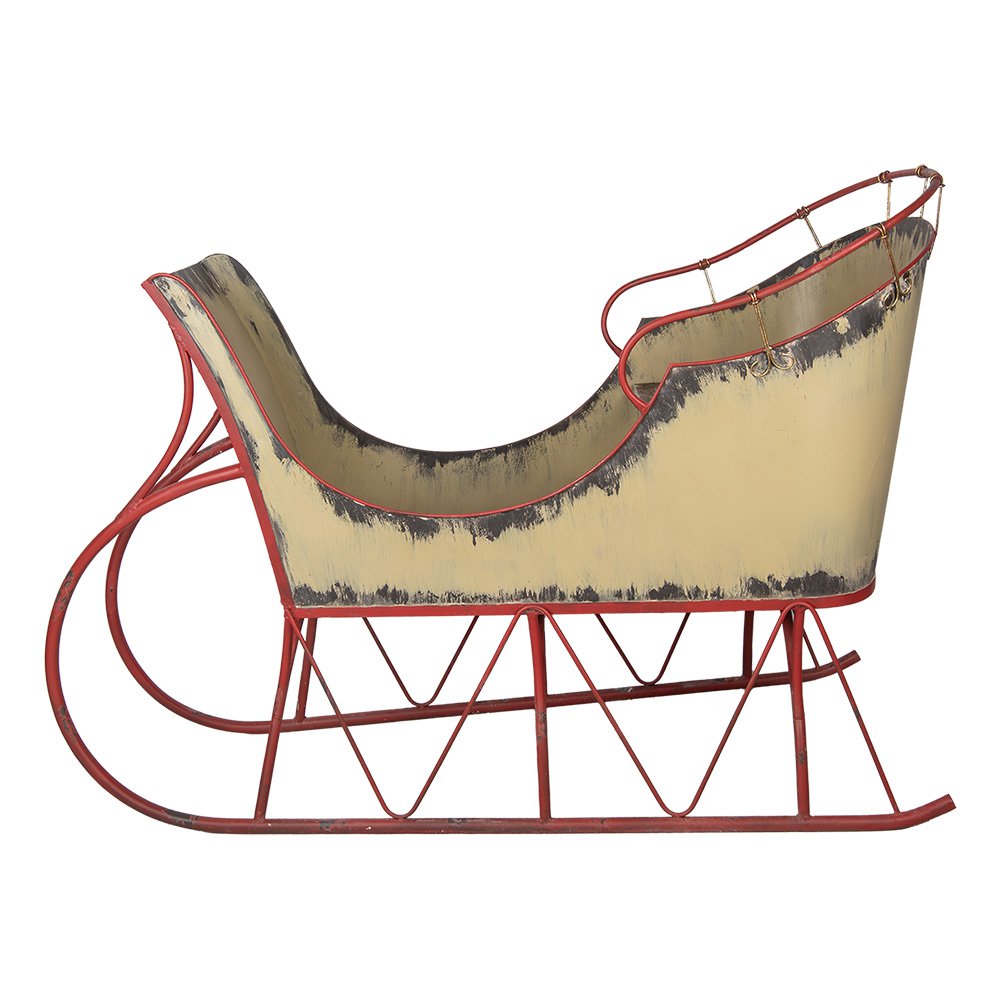 Arrenslee Kerst Groot 156x73x104 cm Beige Metaal