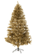 J-Line kerstboom - kunststof - goud - L