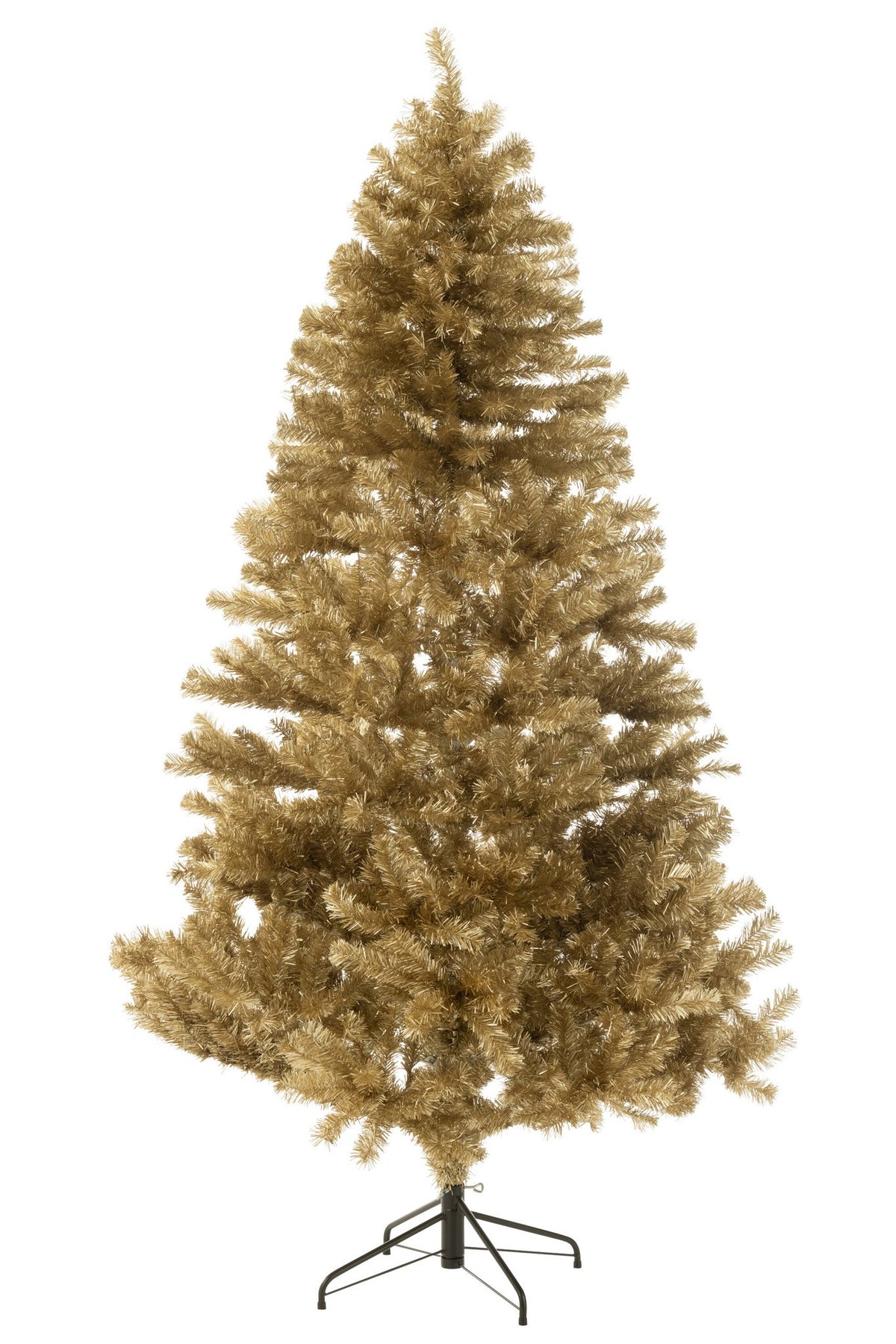 J-Line kerstboom - kunststof - goud - L