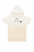 Funkle Jongens Hoodie Shirt – Kleuroverloop Off-White naar Beige