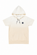 Funkle Jongens Hoodie Shirt – Kleuroverloop Off-White naar Beige