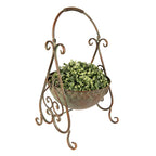 Planthouder 26x27x49 cm Groen ijzer Decoratie plantenhouder