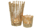 J-Line kaarshouder - aluminium - goud - L