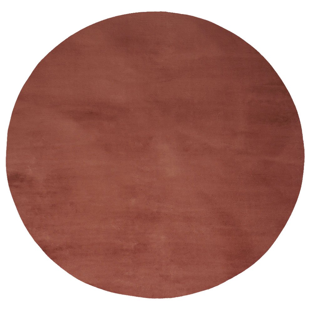 Vloerkleed Velluto Terra - Rond ø200 cm