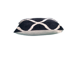 Velvet Ikat Kussen Black Beauty 60x40 cm