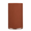 Cilinder Astra solid donker terra h25 d15cm
