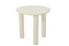 J-Line bijzettafel Bali - hout - wit - small