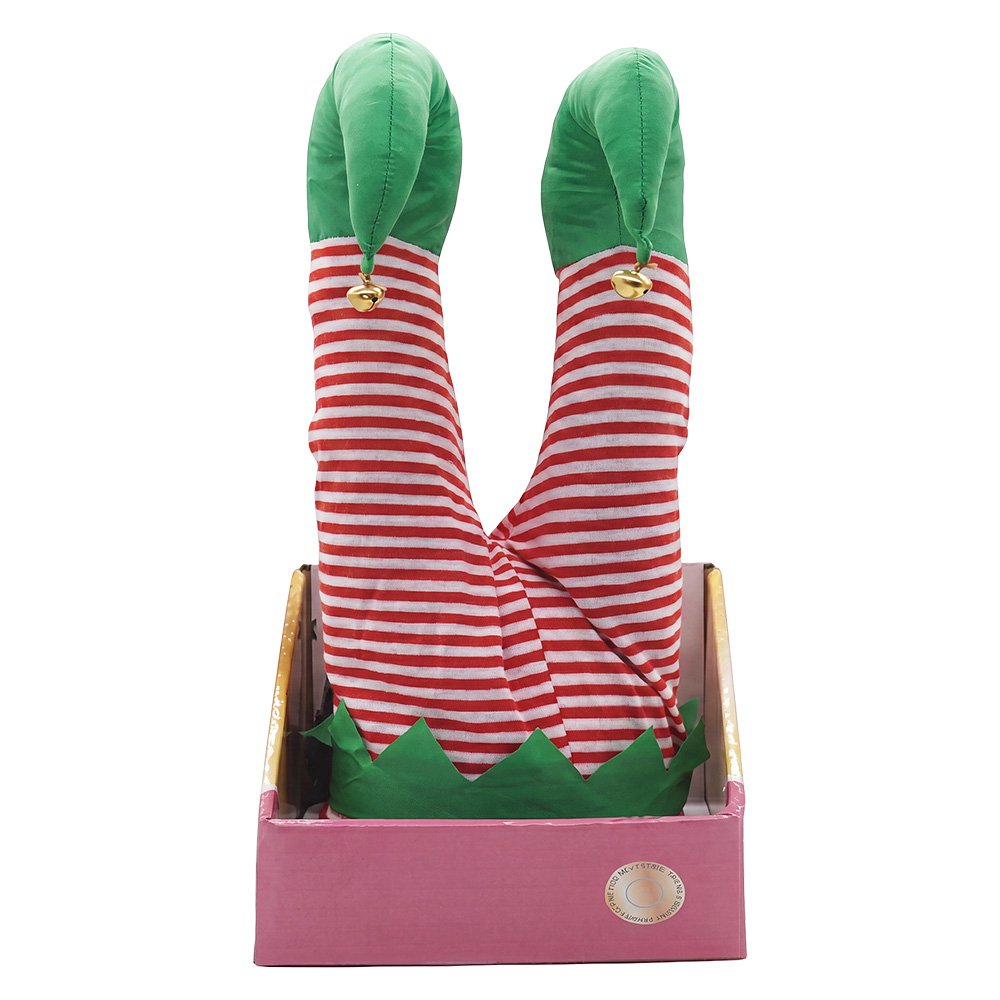 Kerstdecoratie Elfenbenen Rood Kunststof