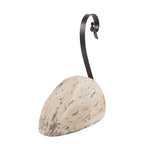 Decoratie Beeld Zwaan 25x11x27 cm wit thoun