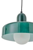 J-Line hanglamp Retro - glas - groen