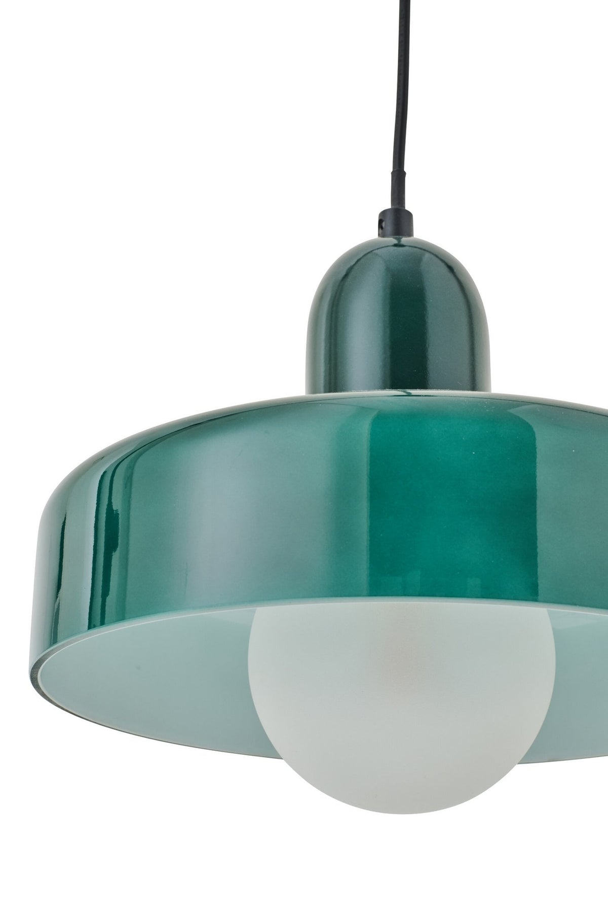 J-Line hanglamp Retro - glas - groen