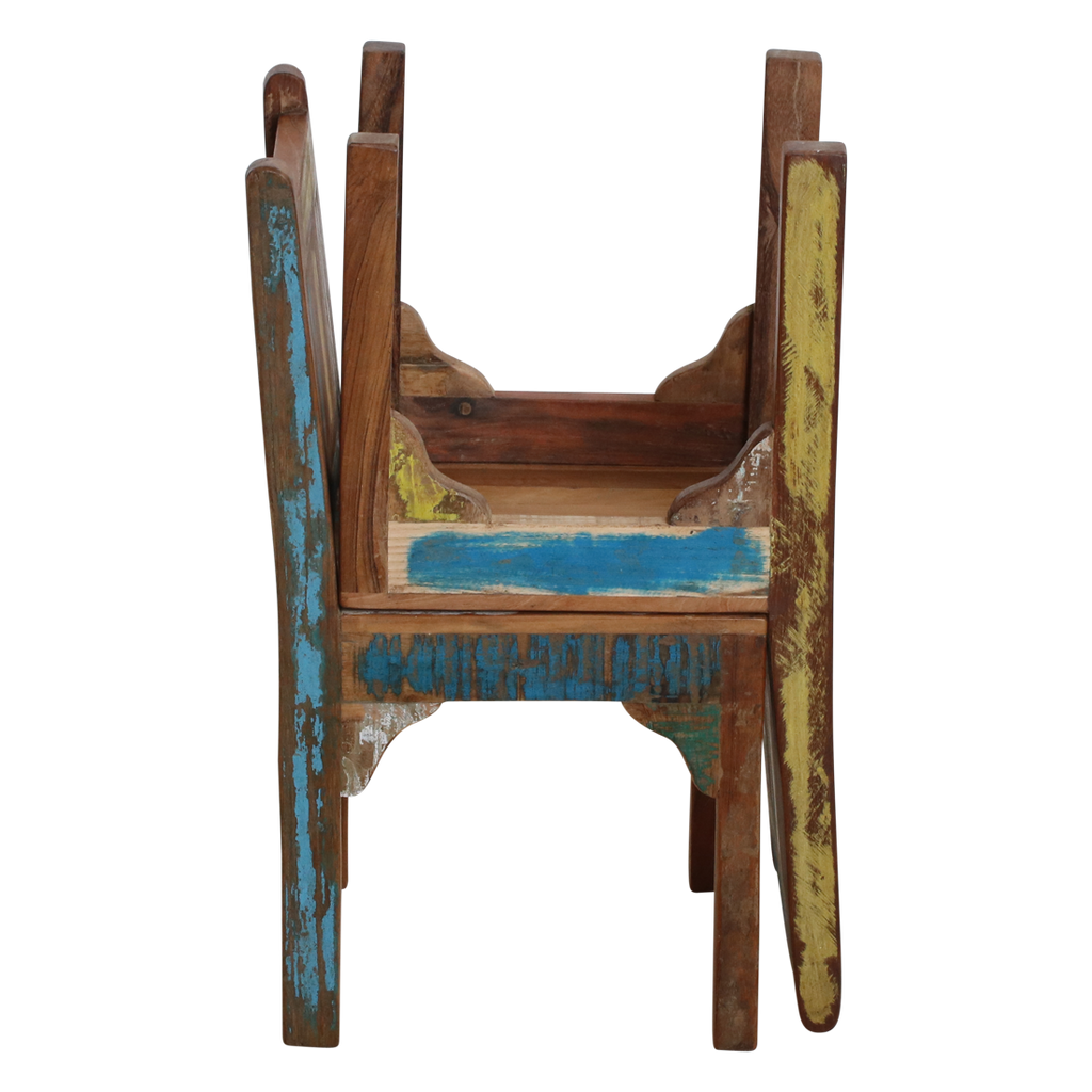 Scrapwood kinderstoel